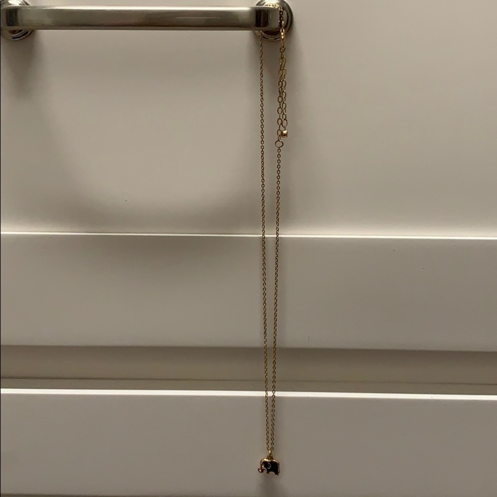 Boutique Gold Elephant Necklace